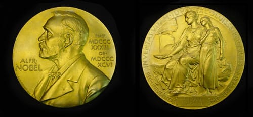 Medalla del Premio Nobel de Literatura